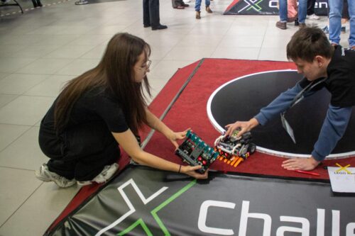 Uczestnicy podczas zawodów